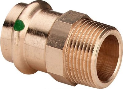 Viega Sanpress  Übergangsstück    22 x 3/4'' AG , Übergangsnippel , Pressfitting