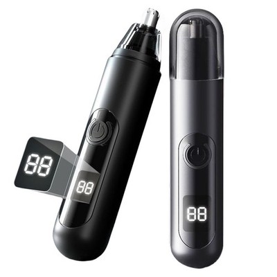 Ear and Nose Hair Trimmer Suitable for Men and Women with LED Display Screen ...