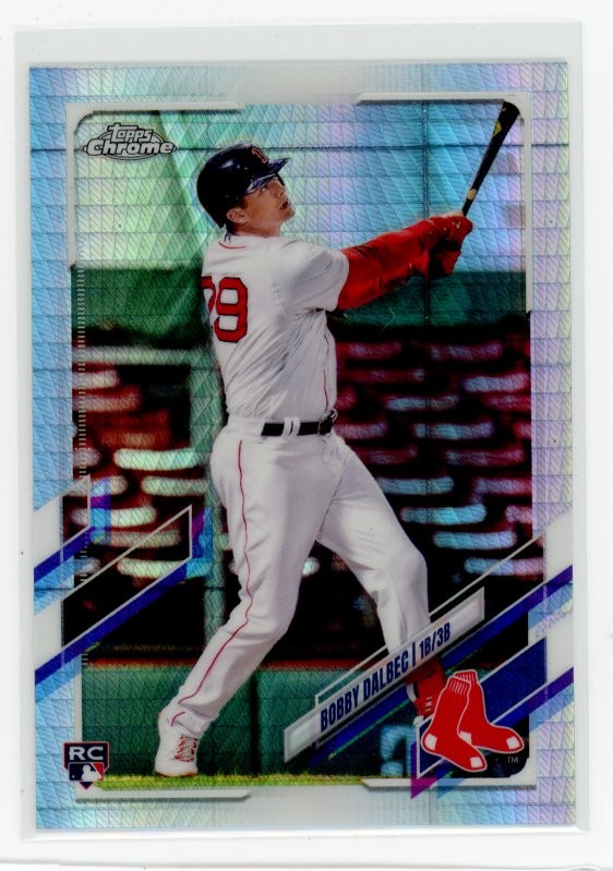 2021 Topps Chrome #151 Bobby Dalbec Prism Refractor