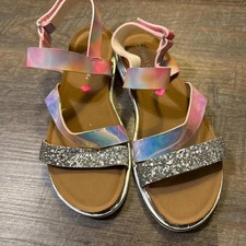 Kid's Silver and Multi Sandal
