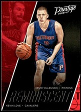 2016-17 Panini Prestige #15 Henry Ellenson / Kevin Love Reminiscent RC E1