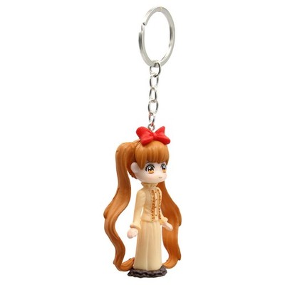 Hatsune Miku Brown Hair - Vocaloid 3" Keychain Figure Hatsune Miku Brown Hair - Vocaloid 3" Keychain Figure
