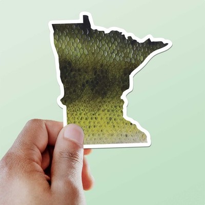 Largemouth Bass Minnesota Fishing Sticker