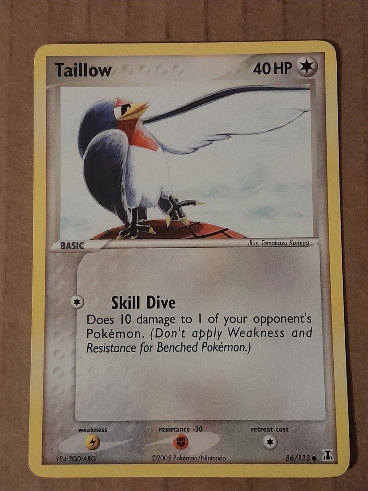 Taillow 86/113 Ex Delta Species NM-Mt See Pictures