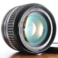 MINOLTA MC ROKKOR PG 50mm F/1.4 Standard MF Lens Near Mint- From JAPAN