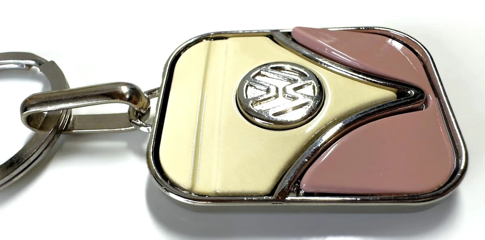 Llavero delantero Volkswagen Kombi - beige con rosa Foto 2 de 4