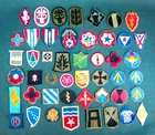 46 Vintage Mixed U.S. Army / Military Patch Lot WWII Etc Korea, Vietnam ? WW2