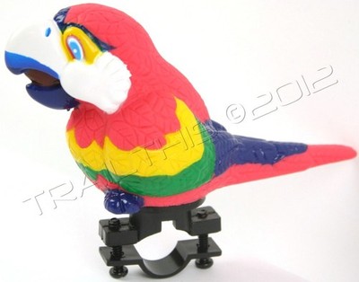 Evo Parrot Squeeze Horn Bicycle Scooter with Handlebar Mount Kids - NEW