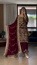 Pakistani Dress For Women Kurta Lehenga style Suit Readymade indian Wedding Suit