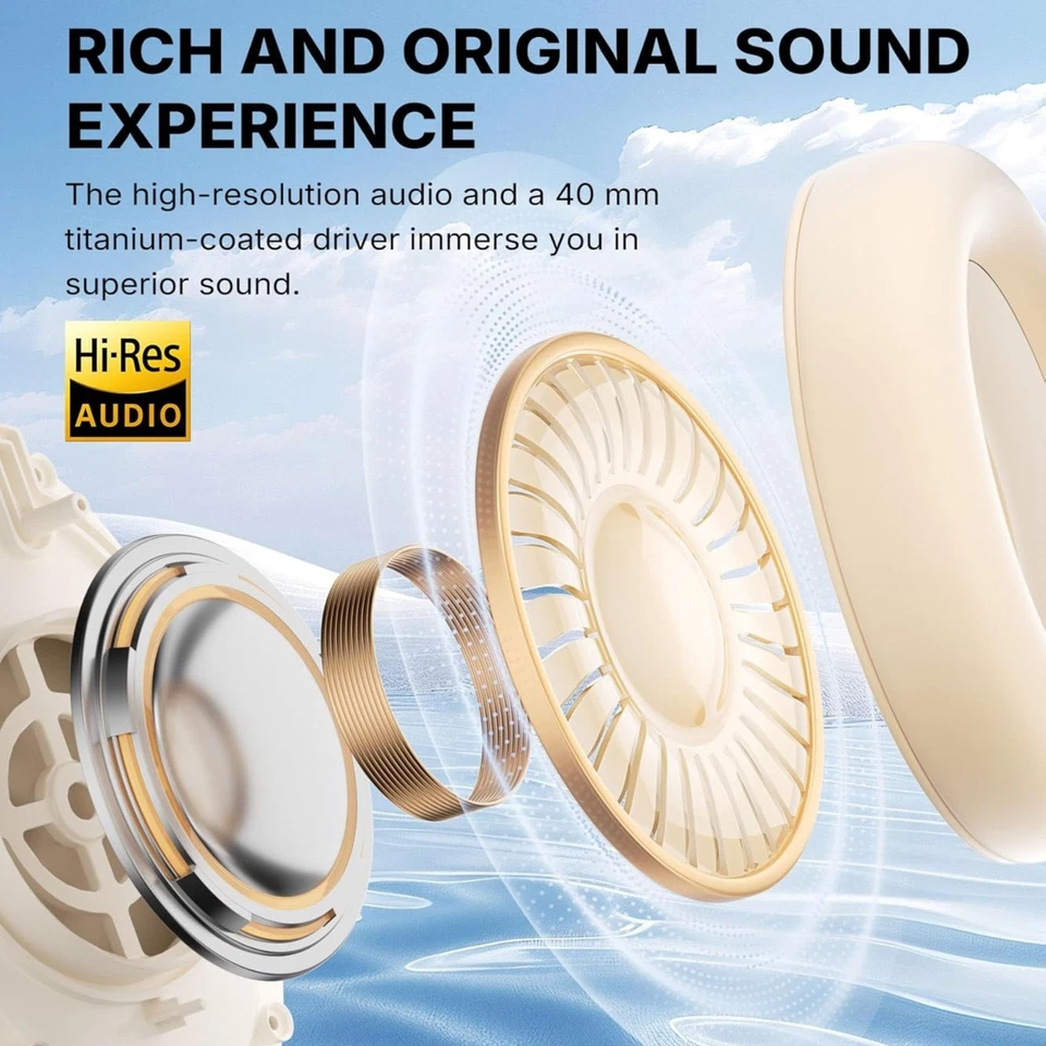 Auriculares inalámbricos sobre la oreja Edifier WH700NB Pro Bluetooth V5.4 Foto 2 de 4