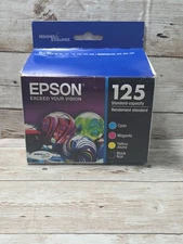  Genuine EPSON 125 Inks  T125120-bcs  Epx 07/2023