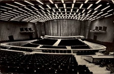 RPPC Sala Palatului Bucuresti Romania vintage real photo postcard w882