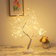 Fairy Light Tree 108 Led Twinkle Tree Fairy Light Spirit Tree Lamp Battery/Us...