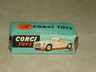 CORGI TOYS VINTAGE M.G.A. SPORTS CAR No.302 ORIGINAL BOX ONLY VG CONDITION