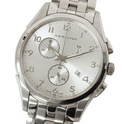 Hamilton Jazzmaster Thinline Chronograph H386120 Silver Quartz Men's Watch
