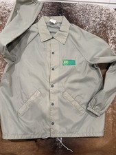 Vintage BP British Petroleum Jacket XL USA Made Nylon Coach Gas Oil Logo
