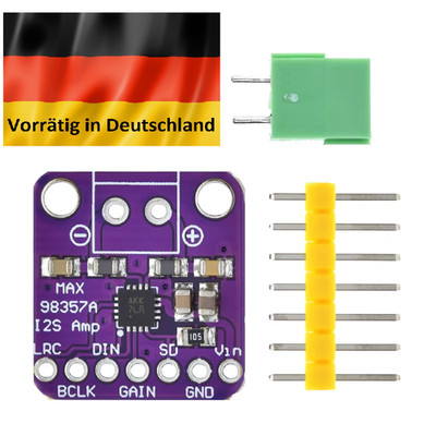 MAX98357 A I2S 3W Class-D Digital Audio Verstärker DAC Decoder Modul Raspbery Pi