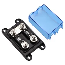 VOZINMOST 2 Way MEGA/AMG Fuse Holder with 2 Pack Bolt Down Fuse 100A for Auto...