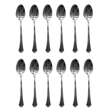 Gorham Nouveau 18/8 Stainless Steel 6 1/4" Teaspoon (Set of Twelve)