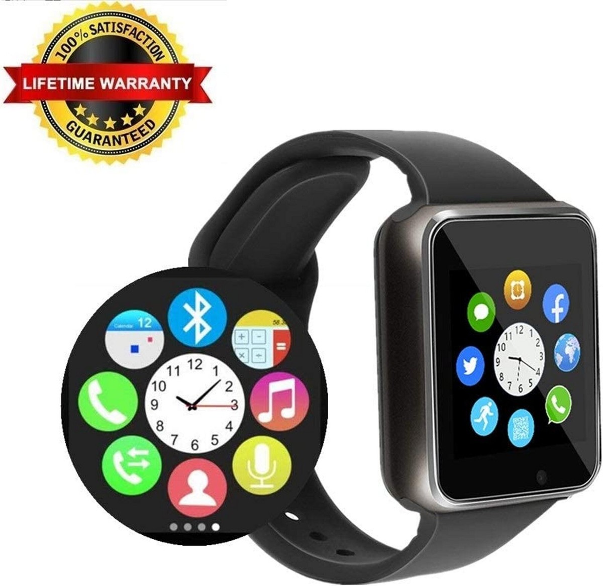 Wrist Sazooy Bluetooth Smartwatch Smart Wrist Watch For All