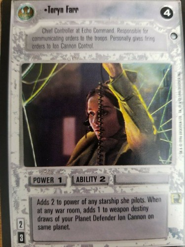 Star Wars CCG Hoth BB Limited BASIC SINGLES Select Choose NrMint-MINT SWCCG - Picture 118 of 132