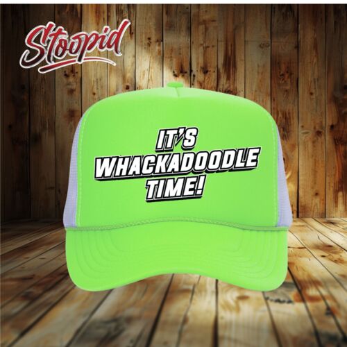 It's Whackadoodle Time Trucker Hat Funny novelty adult hat - Picture 5 of 6