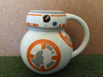 DISNEY STORE STAR WARS THE FORCE AWAKENS BB-8 ROBOT COFFEE MUG