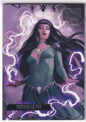 2022 Marvel Fleer Ultra Midnight Sons No. 68 Morgan Le Fay Silver