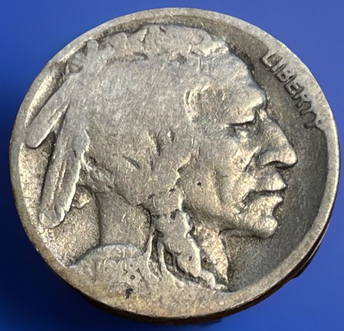1918-S Büffelnickel. Tough Date! Perfekter günstigerer Album Lochfüller! #18S03