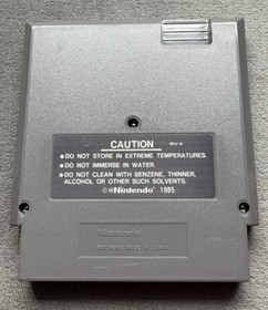 Rad Racer NES game (Nintendo Entertainment System) 