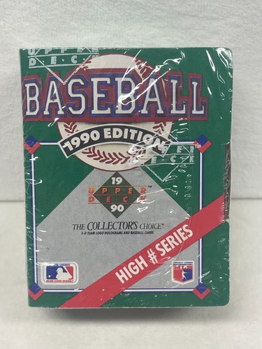 1990 Upper Deck BASEBALL High # Series Factory Sealed Set
