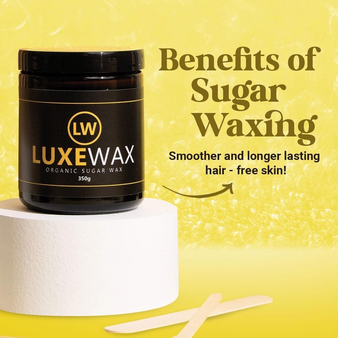 Luxewax Kit Set Organic Sugar Hair Wax Removal 350g (Limited Promo) eBay