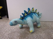 Jim Hensons 11" Dinosaur Train Blue MORRIS STEGOSAURUS Stuffed Plush Dino