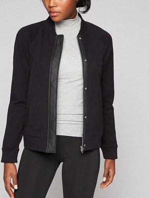 athleta bomber jacket