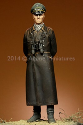 MW22 ALPINE MINIATURES 16024 ERWIN ROMMEL 1-16  1/16 FIGURE