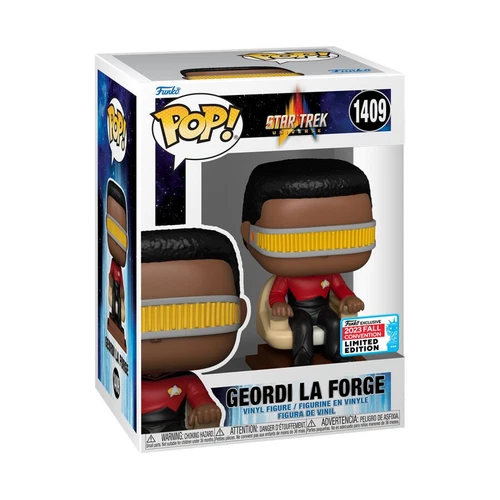 Star Trek: The Next Generation - Geordi La Forge Pop! Vinyl Figure (RS) #1409