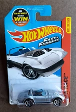2015 Hot Wheels CORVETTE GRAND SPORT ROADSTER Silver HW RACE Fast & Furious 1:64