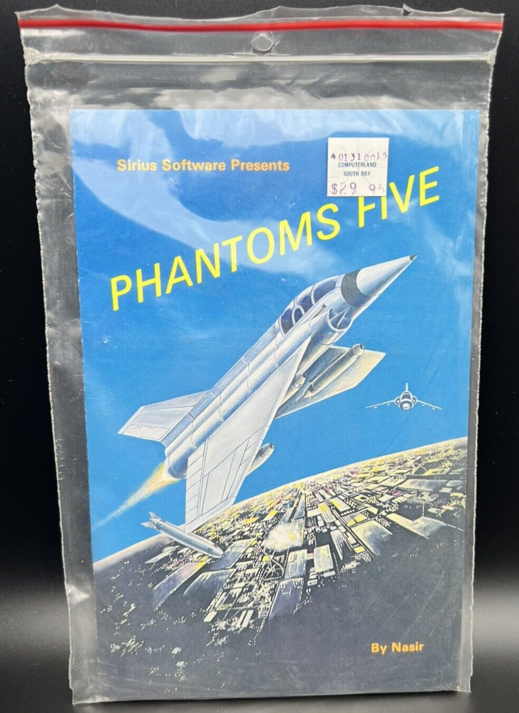 Phantoms Five (Sirius Software, 1980) Apple II Family Complete