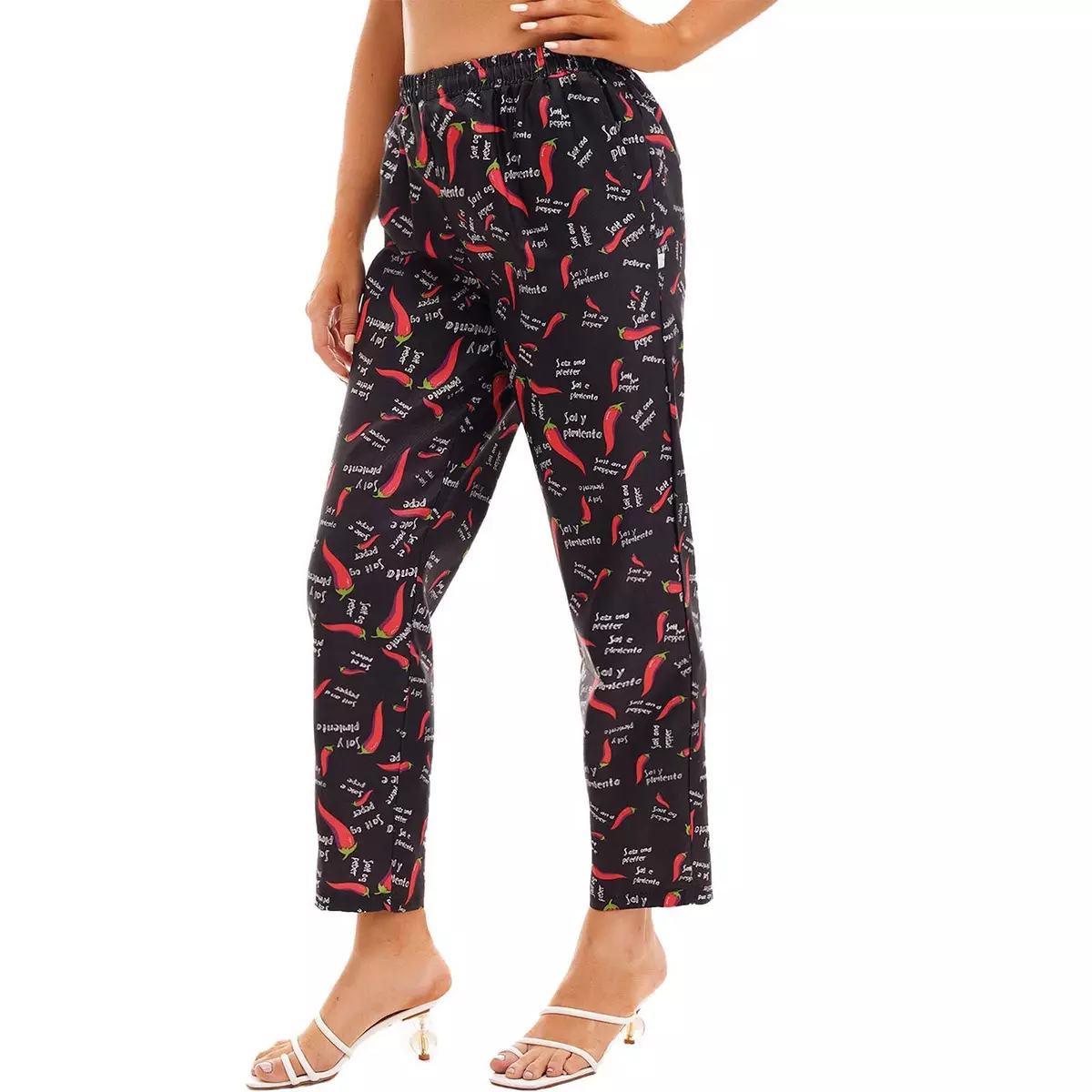 Women's chef hotsell pants bootcut