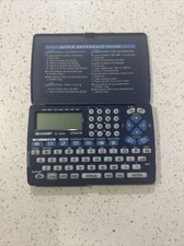 SHARP EL-6890 256KB Memo Master Organizer Planner Handheld Electronic Memo Clock