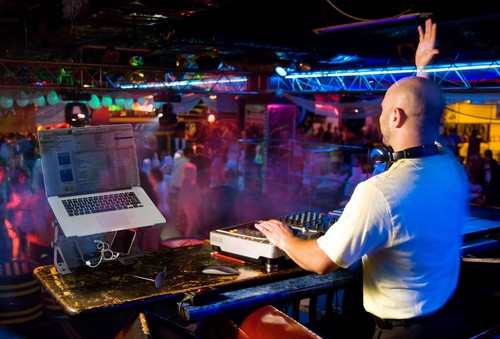 Deluxe DJ PA Laptop Klemm Ständer Notebook Stativ PC Mac Mixer Halter Stand - Bild 2 von 9