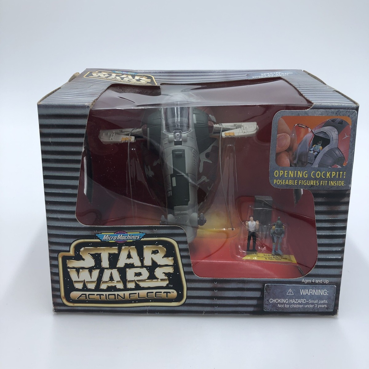 Star Wars Micro Machines Action Fleet Boba Fett's Slave 1 Ship w