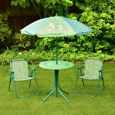Outdoor Table Childrens Table And Chairs With Parasol Children's