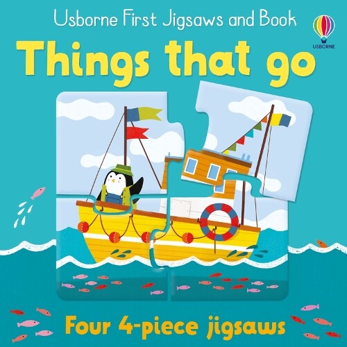 Matthew Oldham Usborne First Jigsaws And Book: Things that go (Tascabile)