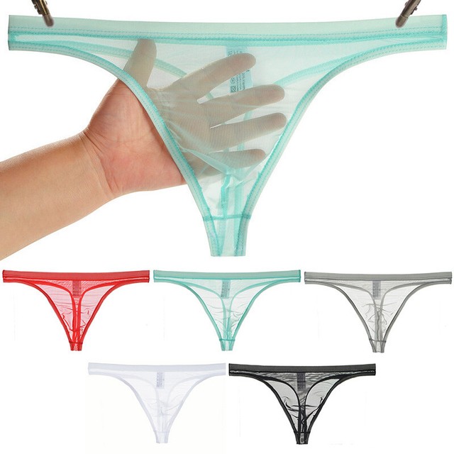 Tanga Niedrig Sitzende Nahtlos Transparent Slip G-String Slip Sexy Herren Unt ⭐ Tanga Niedrig Sitzende Nahtlos Transparent Slip G-String Slip Sexy Herren Unt ⭐