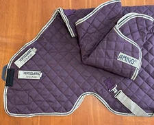 Amigo Disc Front Stable Plus 200g Horse Stable Blanket w/Neck Cover - 69"  FIG