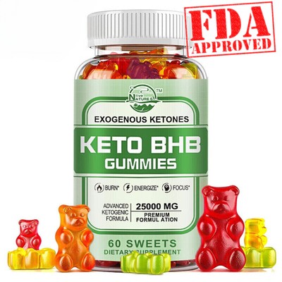 Keto BHB Diet Gummy,Weight Loss,Fat Burner,Appetite Suppressant Supplement,Detox