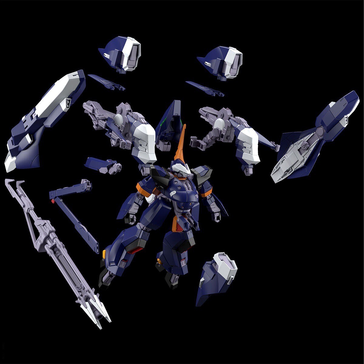 HG 1/144 Aqua Hambrabi II Titans Blue ver. Premium Bandai Gundam