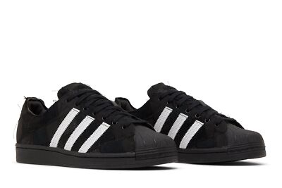 RECOUTURE × atmos × adidas Superstar adidas atmos x RECOUTURE x Superstar Patchwork - Black