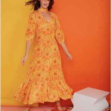Dazey LA Sunny Chevy Velvet Sunshine Dress Size S Urban Outfitters MCM *Read*